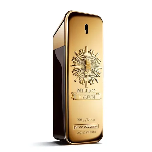 Frasco de 1 Million Parfum de Rabanne, notas de Menta e Toranja